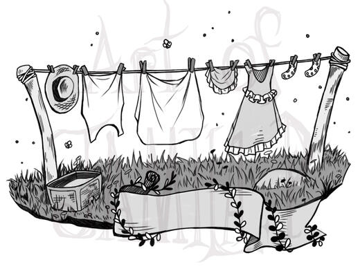 Summer-Cottage line header (grayscale)